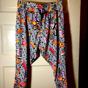 Zumba harem pants/capris